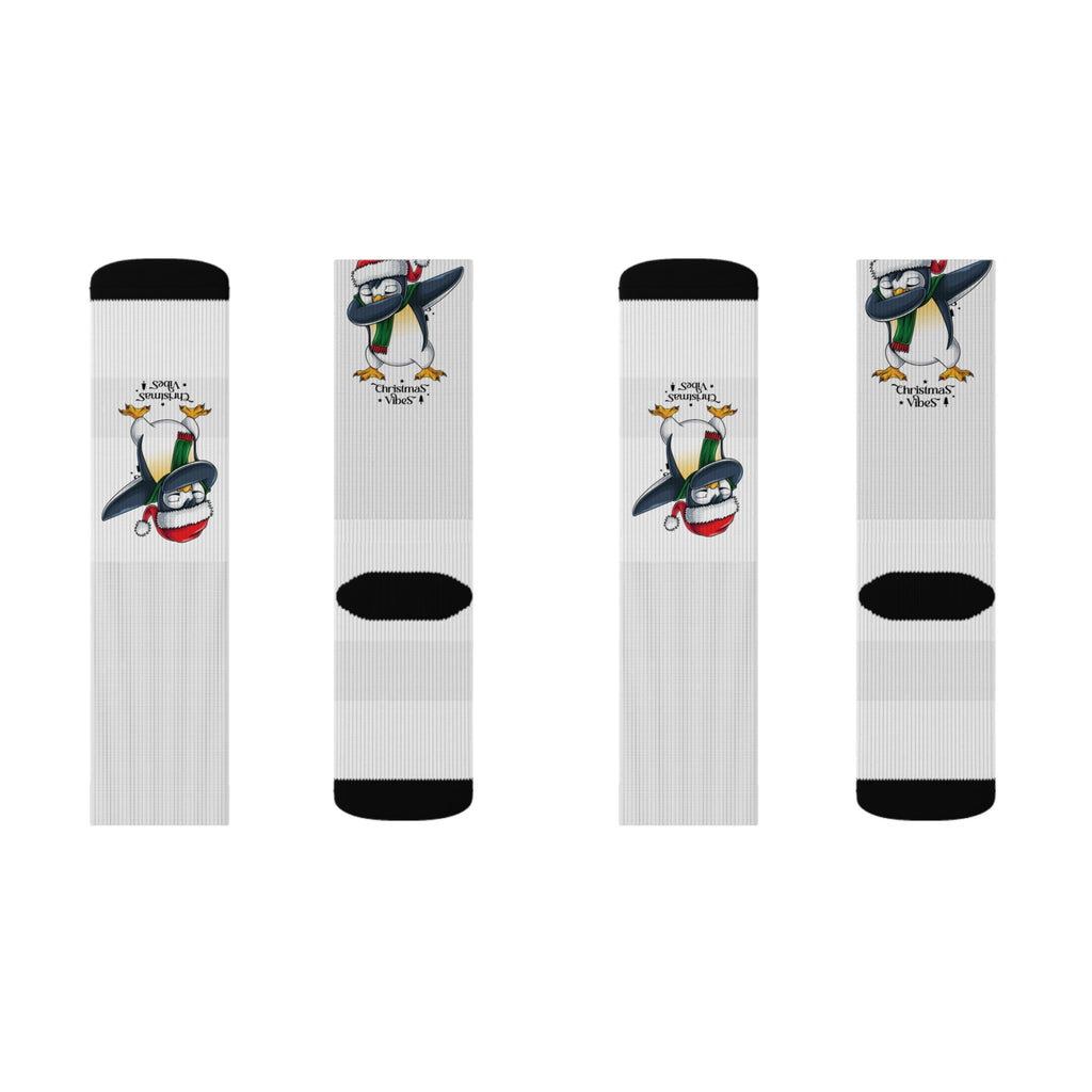 Christmas Vibes  Penguin Socks