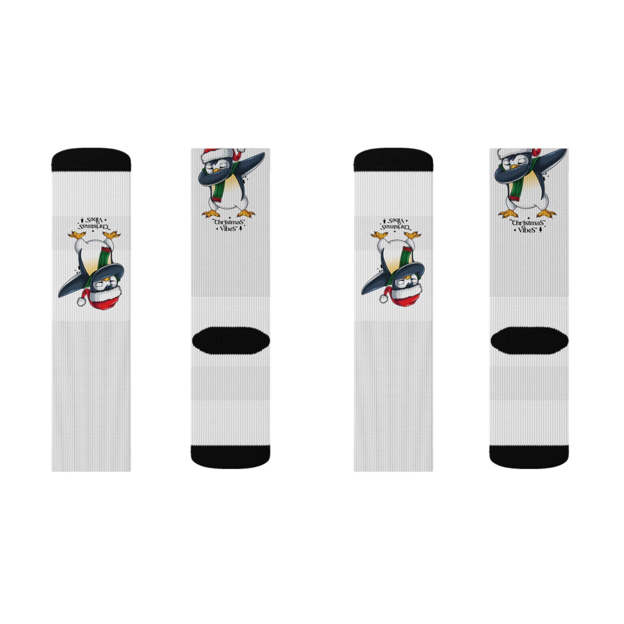 Christmas Vibes  Penguin Socks