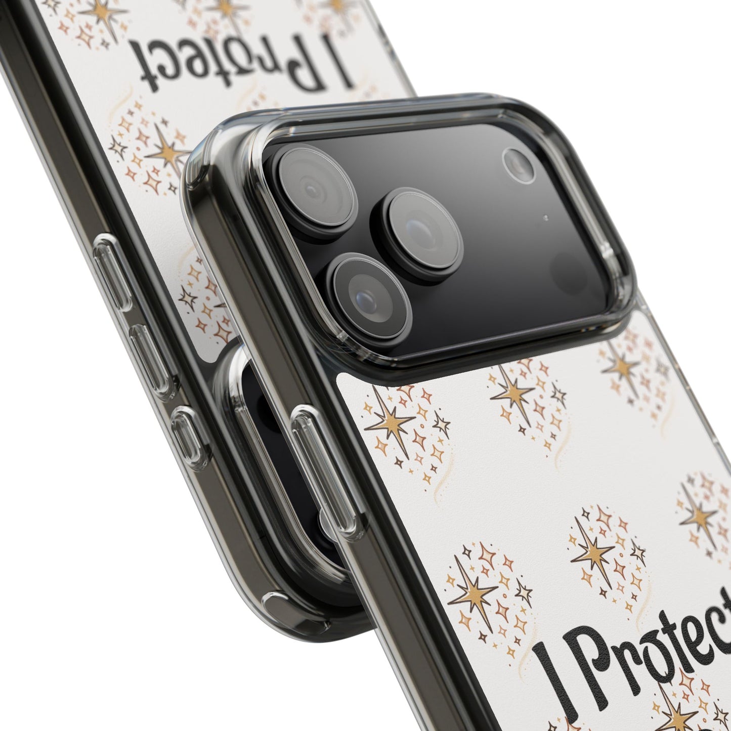 Protect My Peace Clear Impact-Resistant Phone Case