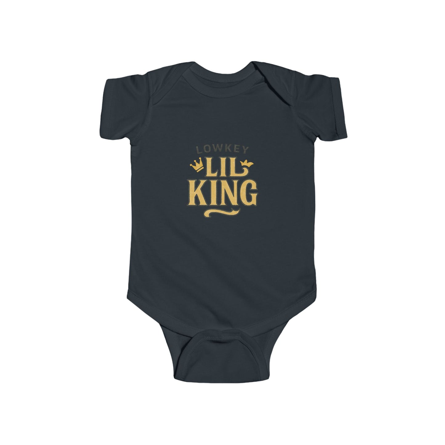 "Lowkey Lil King Onesie"