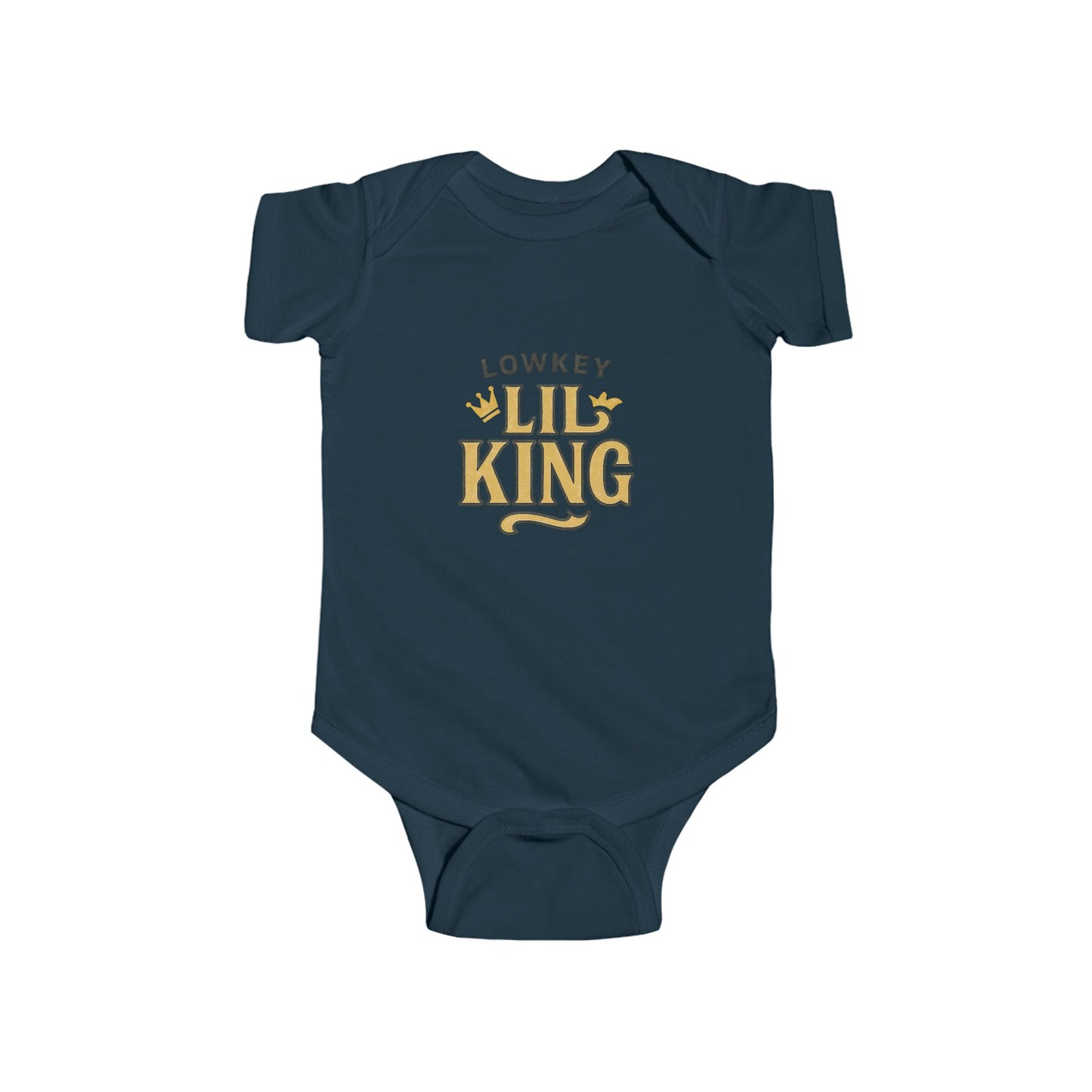 "Lowkey Lil King Onesie"