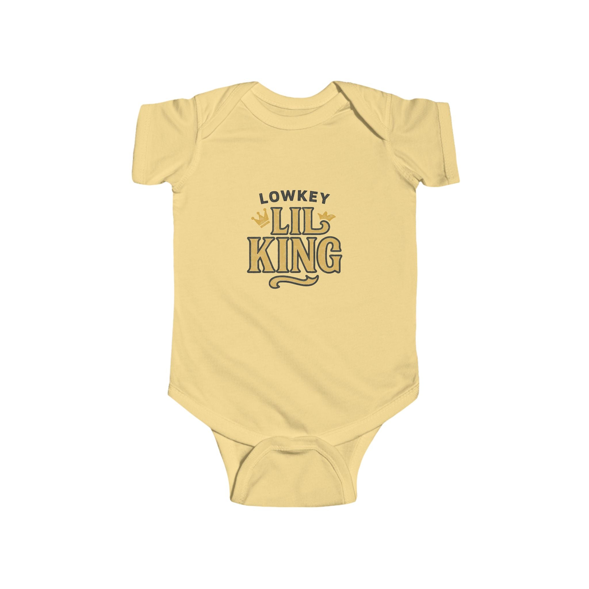 "Lowkey Lil King Onesie"