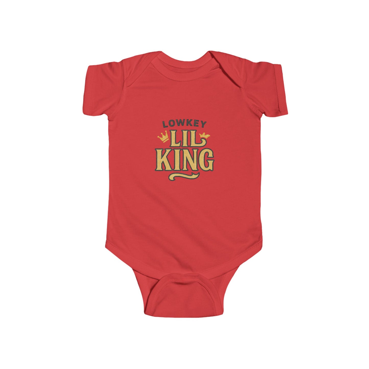 "Lowkey Lil King Onesie"