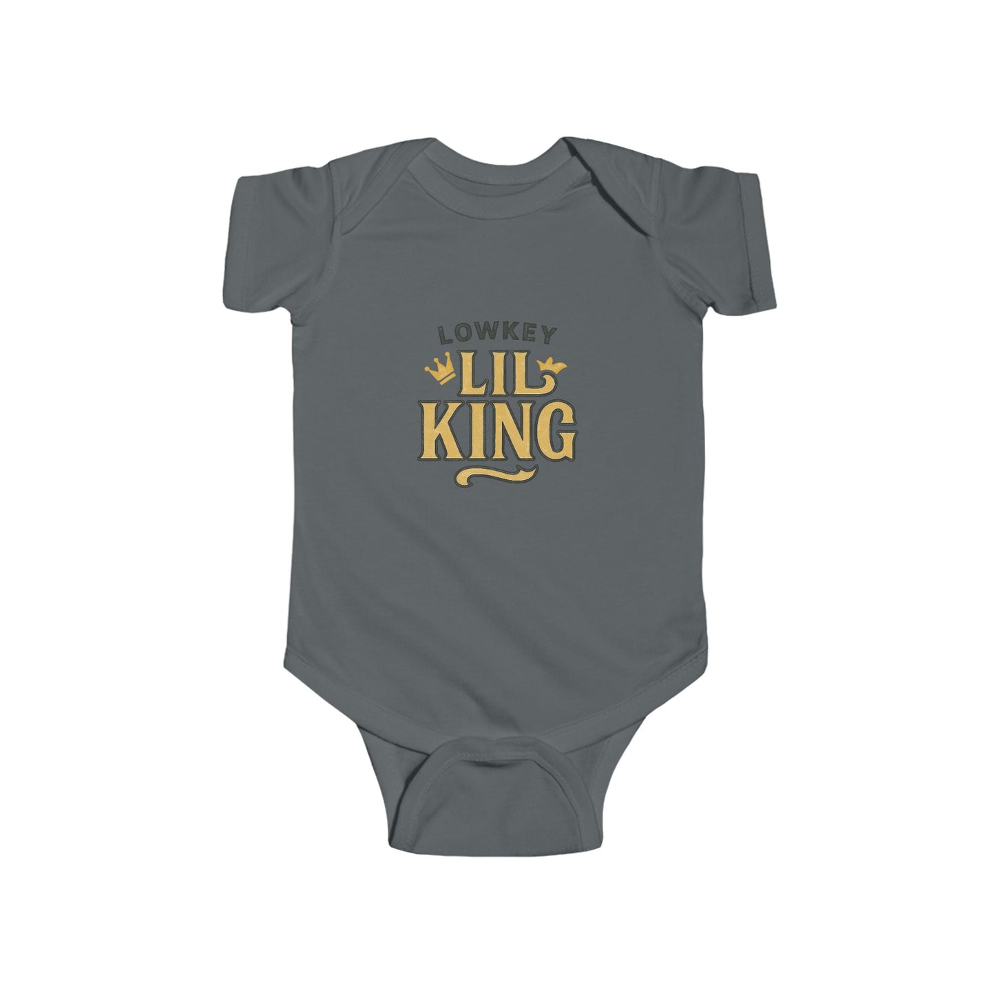"Lowkey Lil King Onesie"