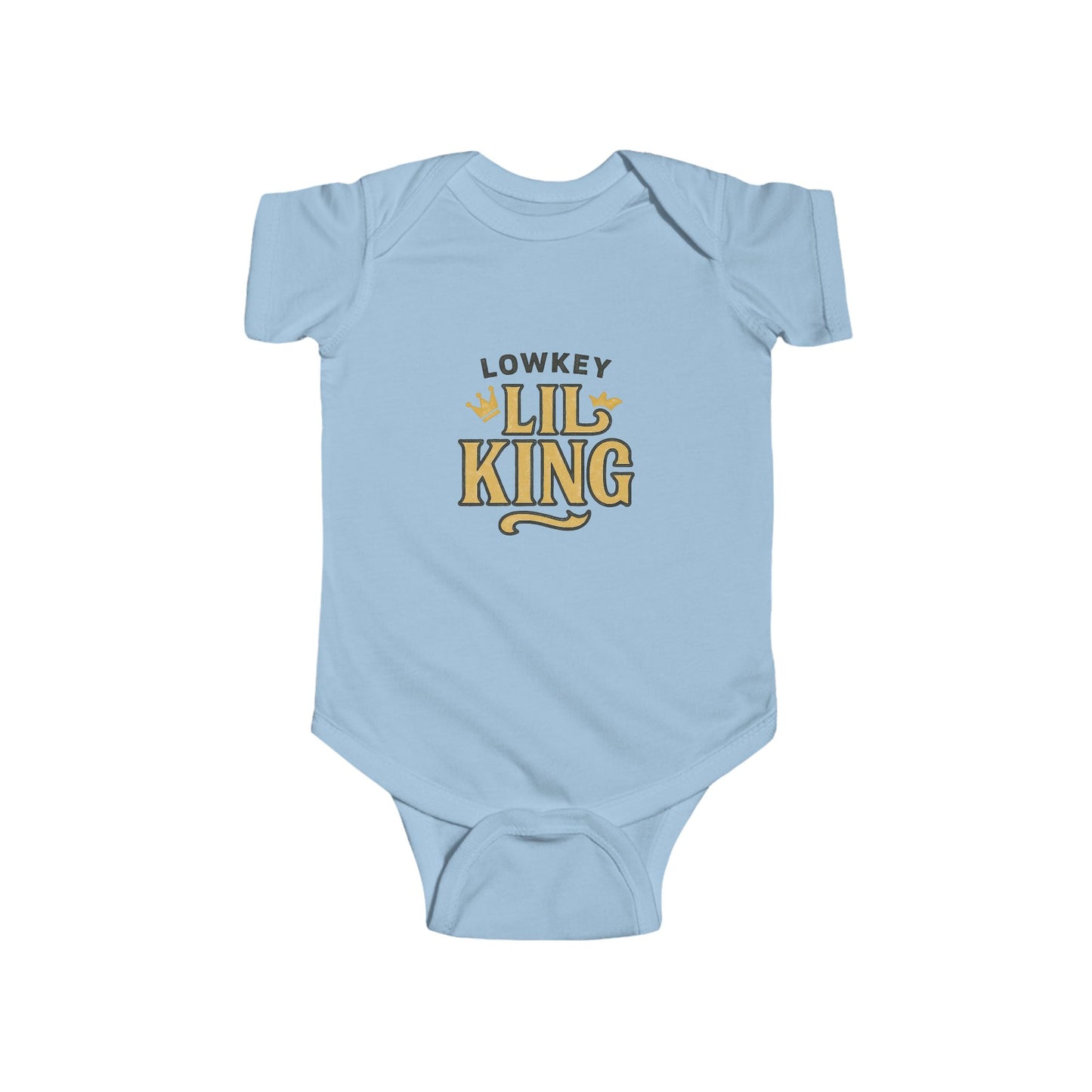 "Lowkey Lil King Onesie"