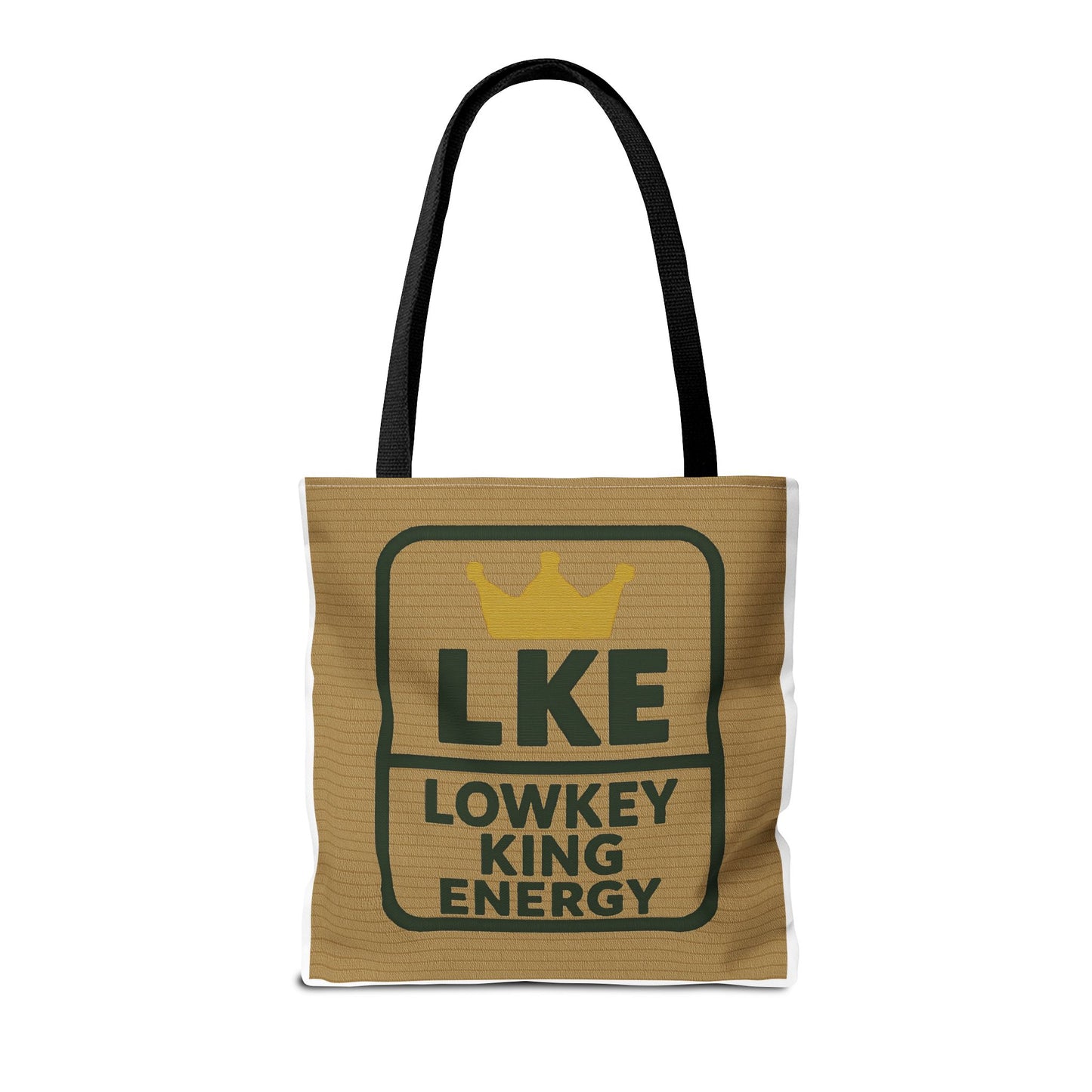 LOWKEY HEALING ENERGY TOTE BAG- EMPOWERED, GROUNDED, ROYAL.