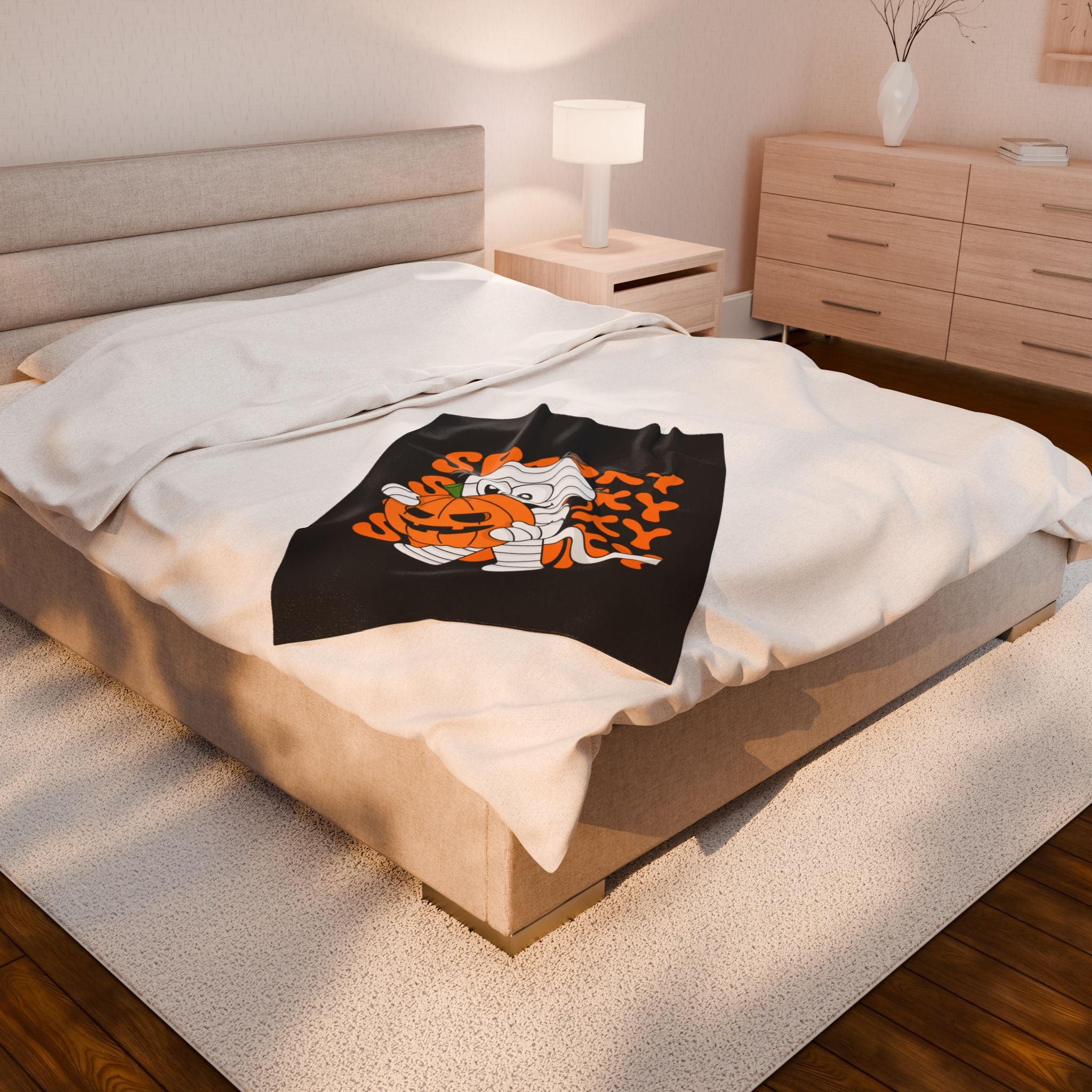 Lowkey Healing "mummy Snuggles" Plush Blanket