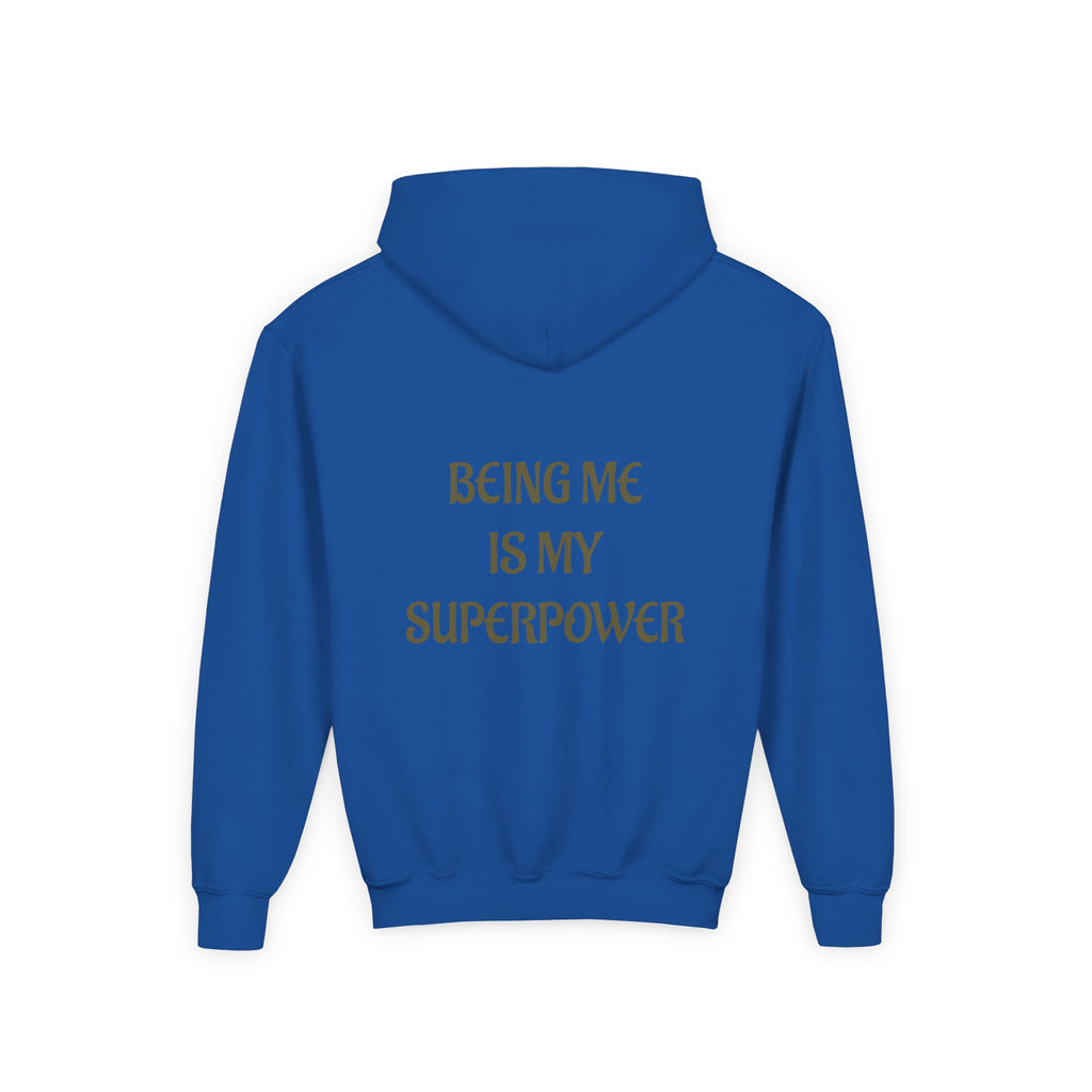 Lowkey Lil' Ones "Peaceful Moon" Youth Hoodie- Calm Energy for Growing Kings