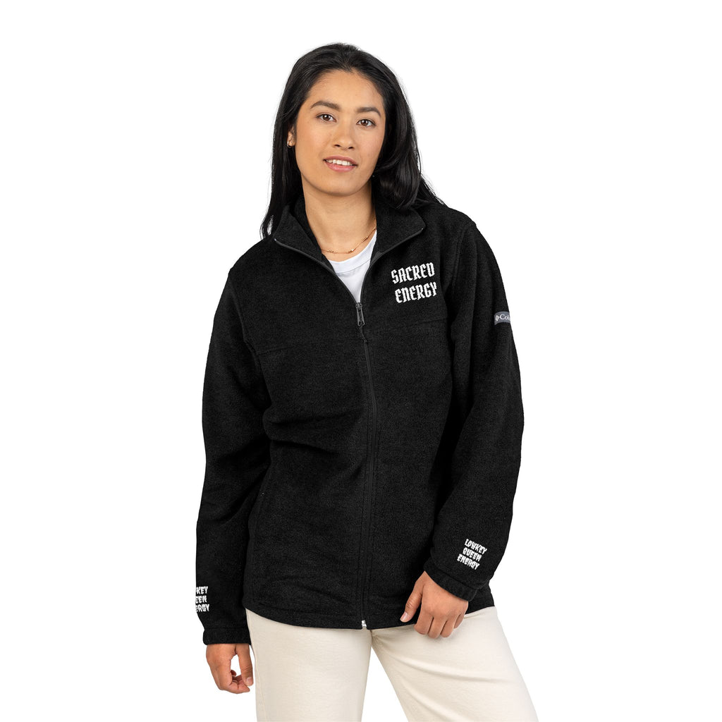 Sacred Energy Zip-Up Fleece- Lowkey Healing