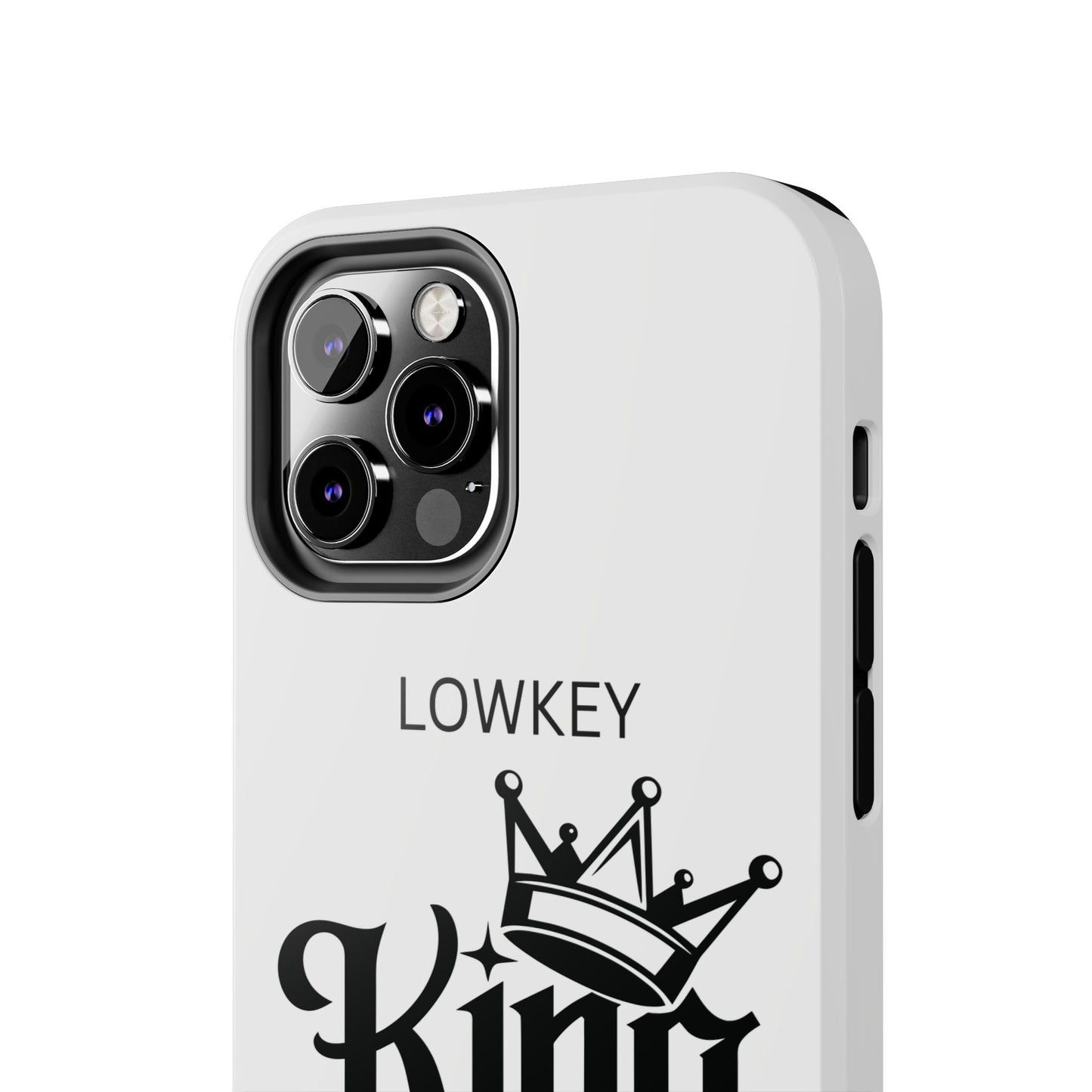 Lowkey King Energy Phone Case — Tough Protective Phone Case