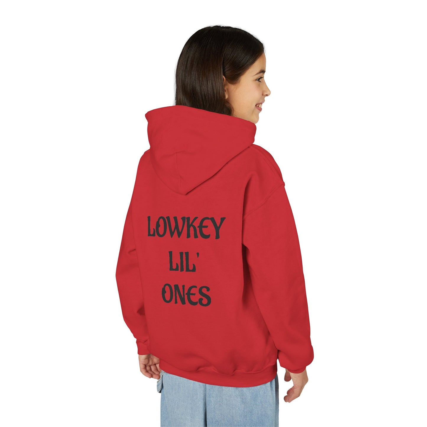 Lowkey Lil' Ones Merry Christmas Penguin Youth Hoodie