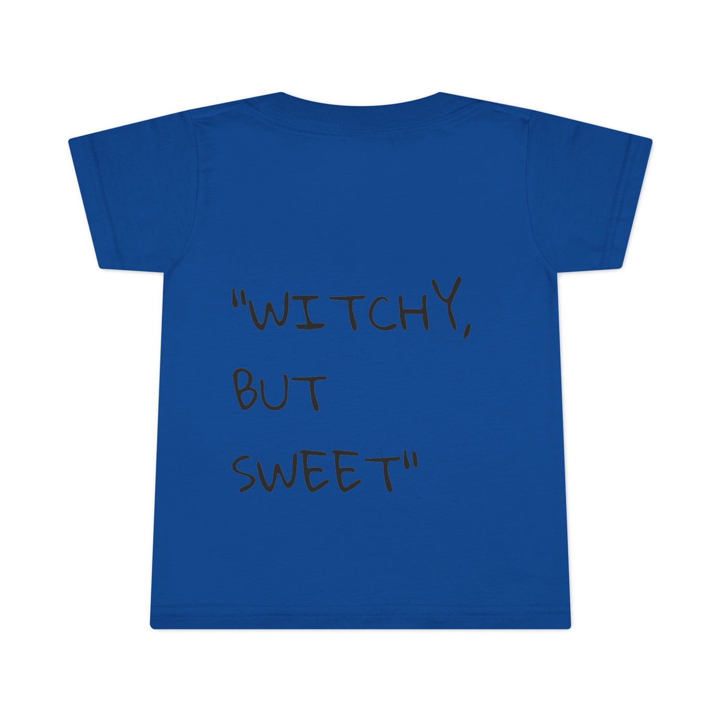 "Witchy But Sweet" Toddler Halloween Tee-Lowkey Lil' Ones Collection