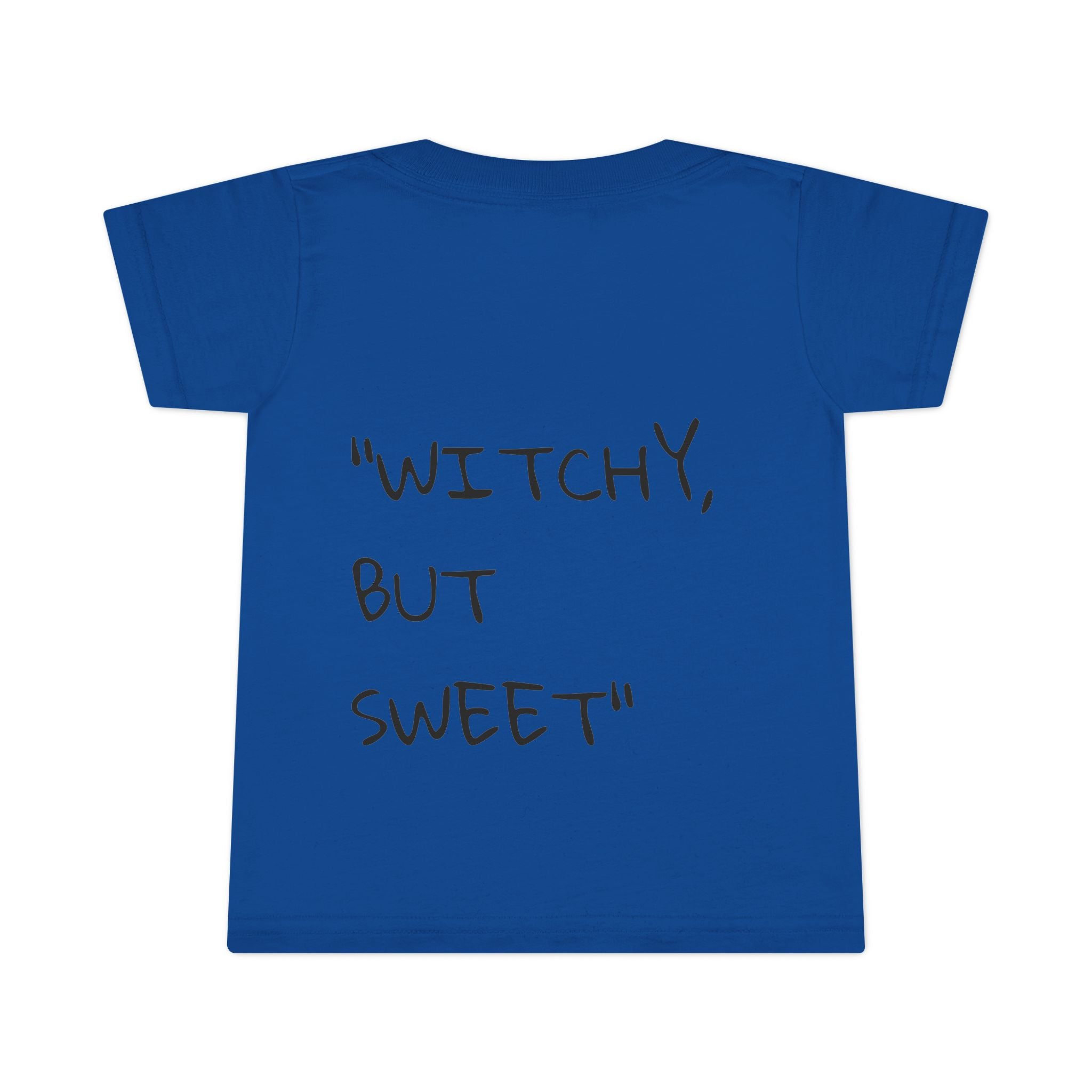 "Witchy But Sweet" Toddler Halloween Tee-Lowkey Lil' Ones Collection
