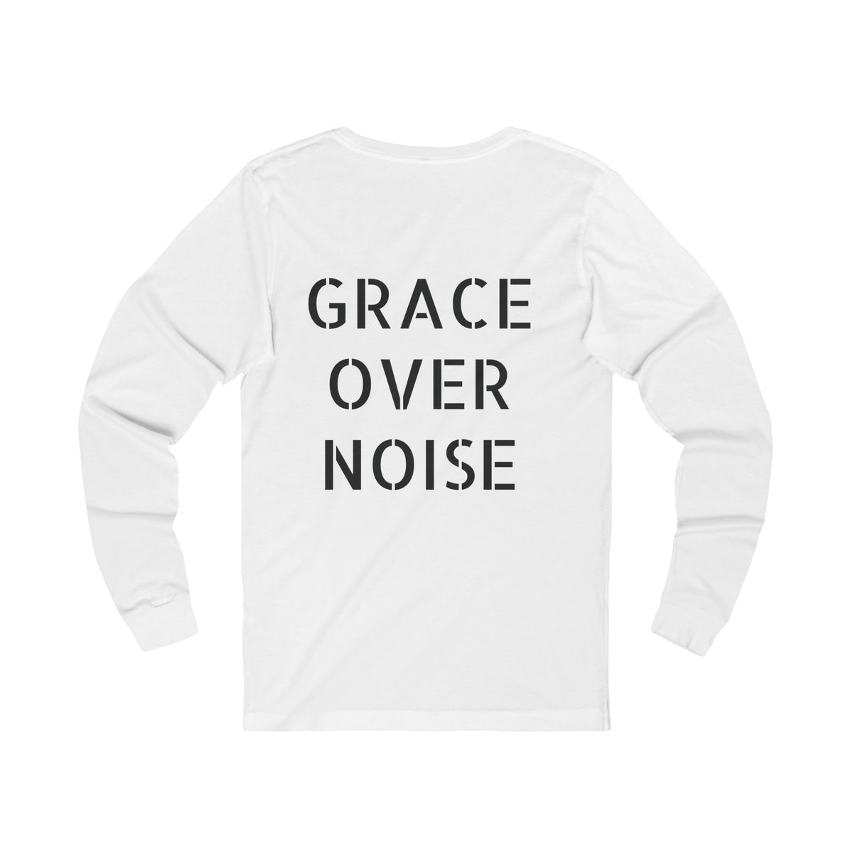 Grace Over Noise- Women's Long Sleeve Tee