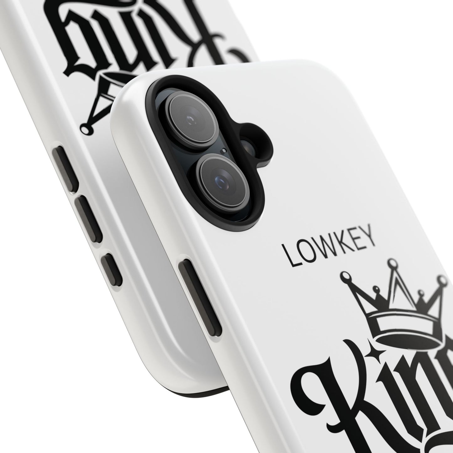 Lowkey King Energy Phone Case — Tough Protective Phone Case