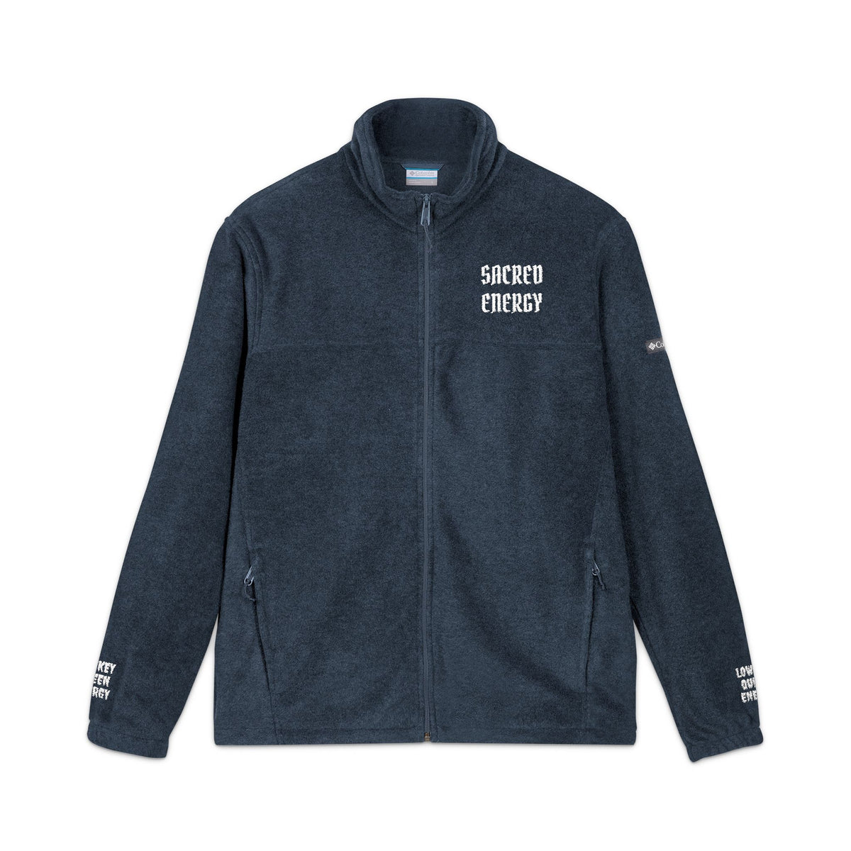 Sacred Energy Zip-Up Fleece- Lowkey Healing