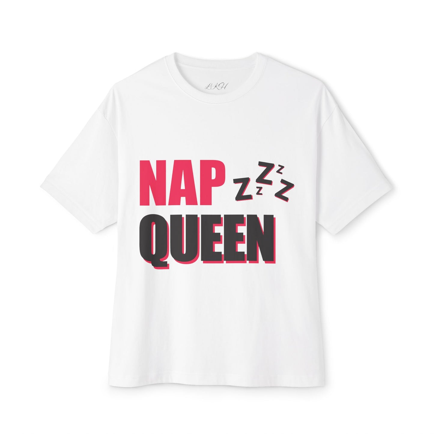 Nap Queen Oversized Tee - Relax Fit Sleep Lovers T-Shirt lowkey healing