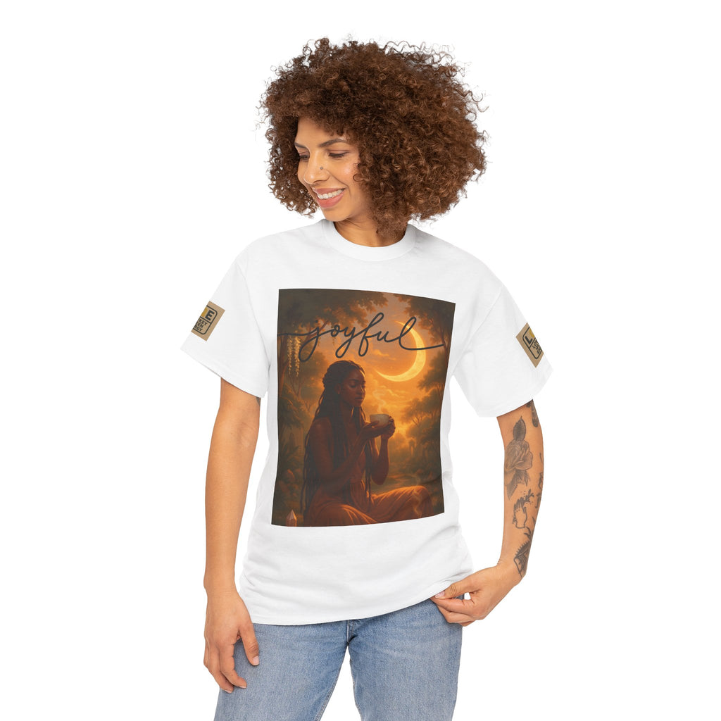 LOWKEY QUEEN TEE- GRACEFOL.GROUNDED. GLOWING