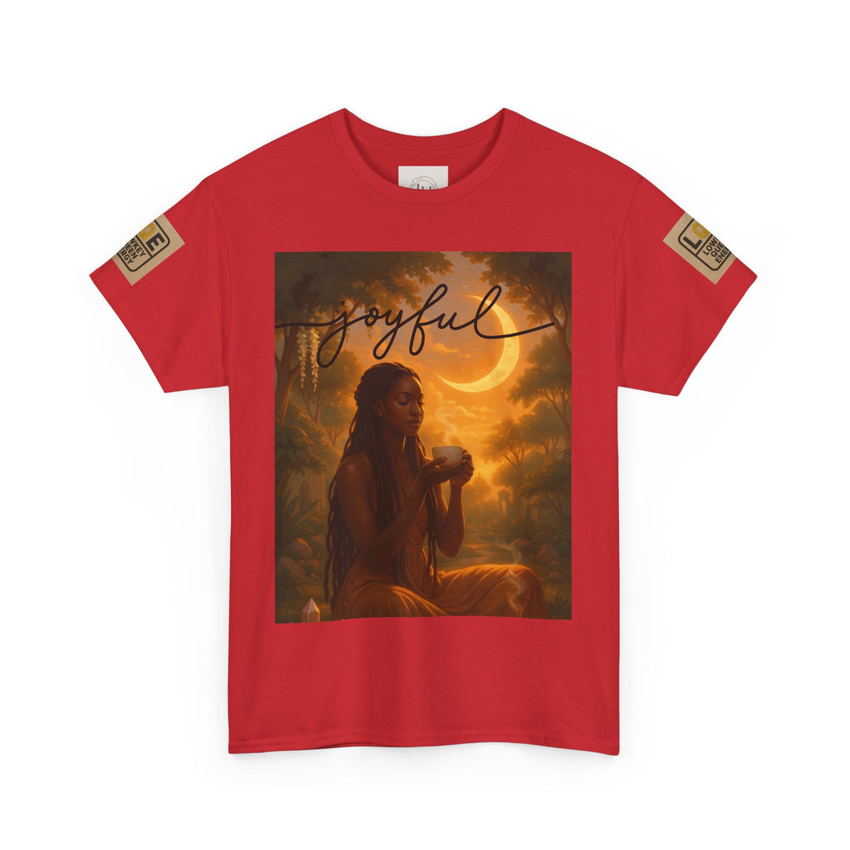 LOWKEY QUEEN TEE- GRACEFOL.GROUNDED. GLOWING