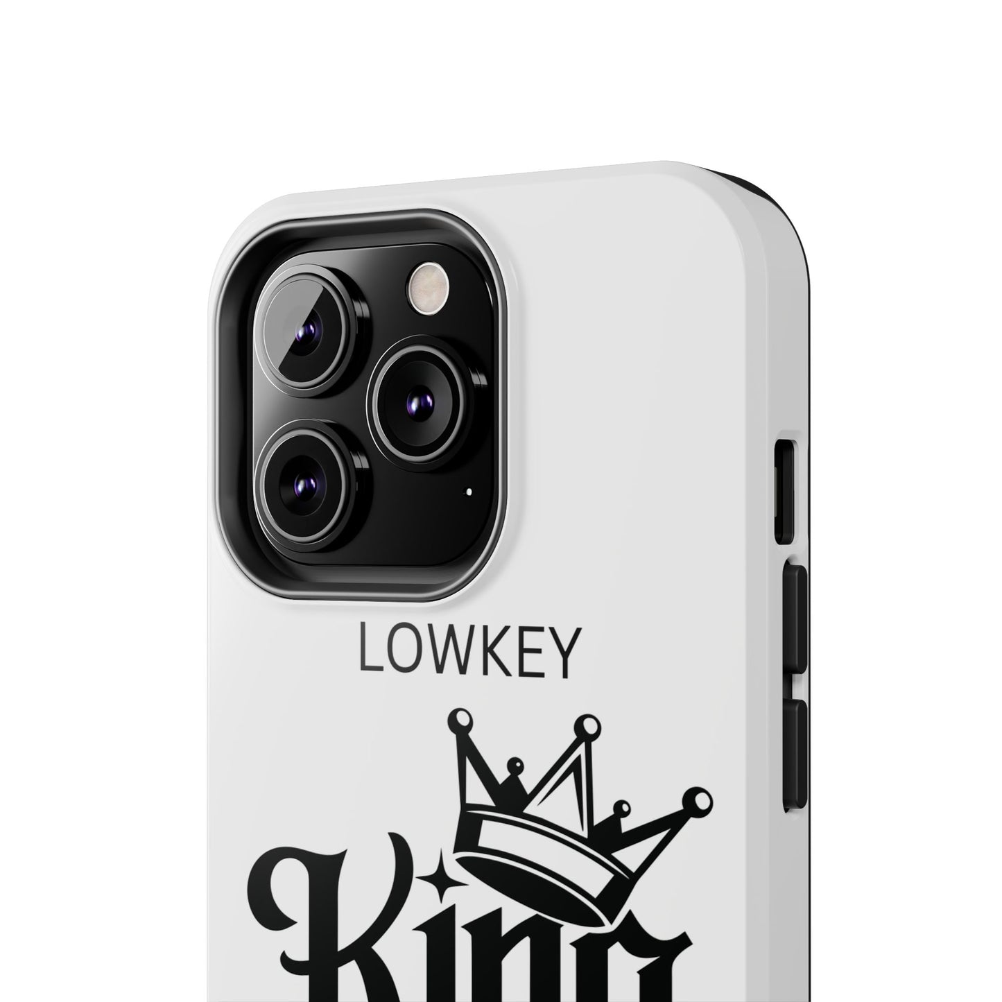 Lowkey King Energy Phone Case — Tough Protective Phone Case