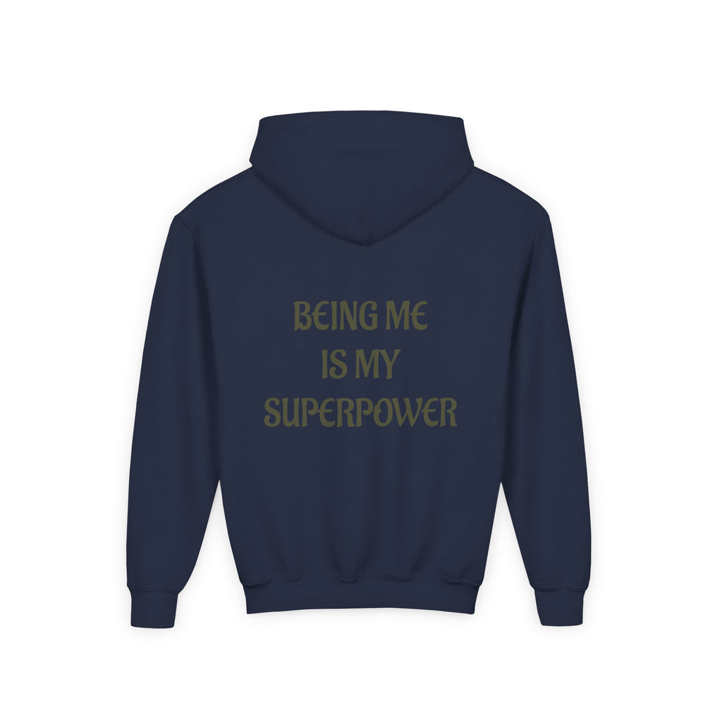 Lowkey Lil' Ones "peaceful Moon" Youth Hoodie- Calm Energy For Growing Queens