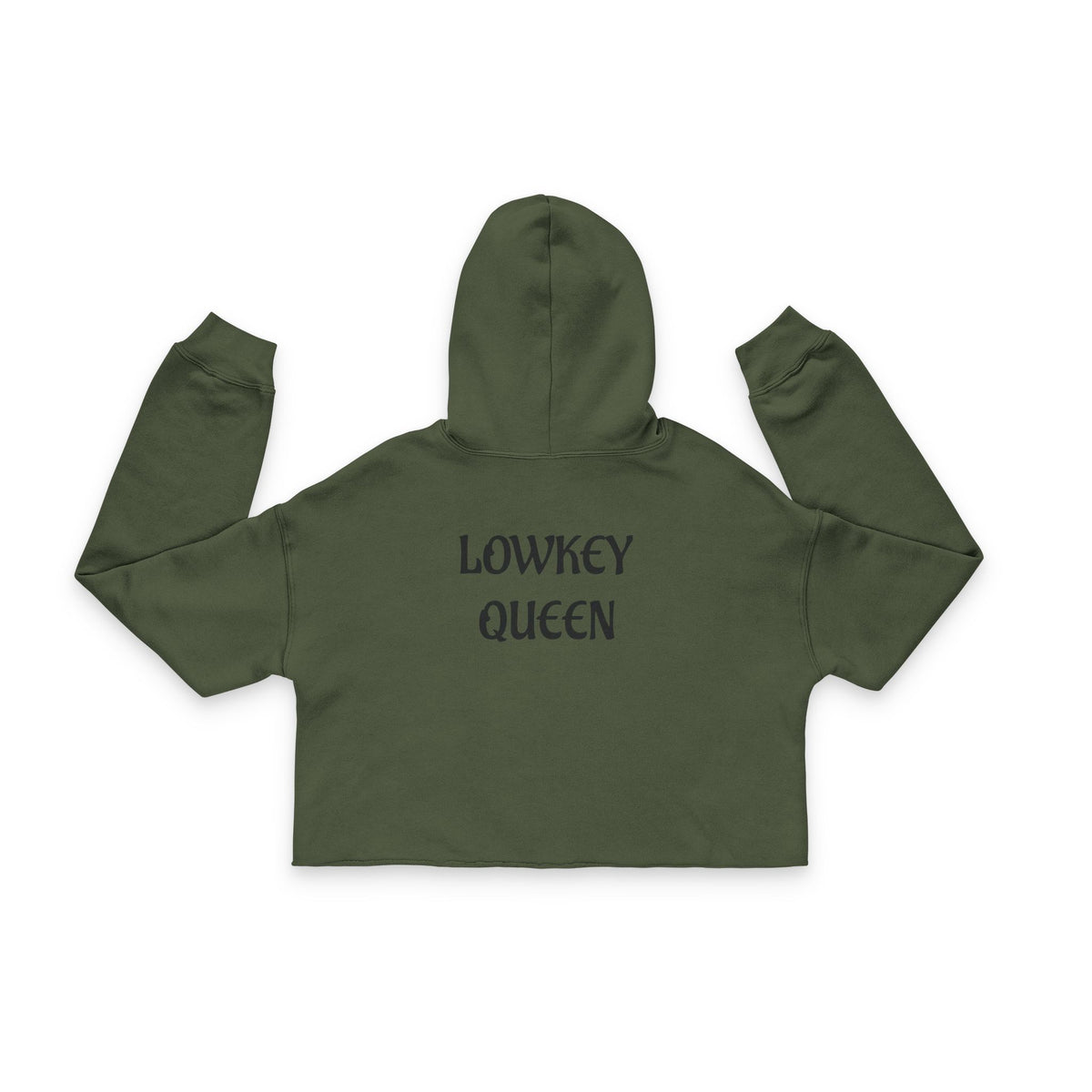 This Season, I choose Peace- Cozy Affirmation Crop Hoodie