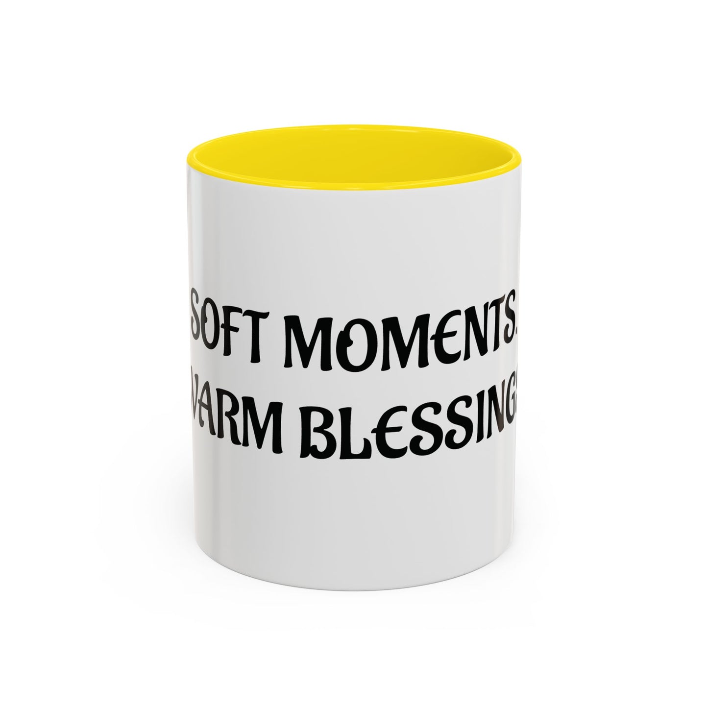 Soft Moments & Warm Blessings Ceramic Mug- Lowkey Healing
