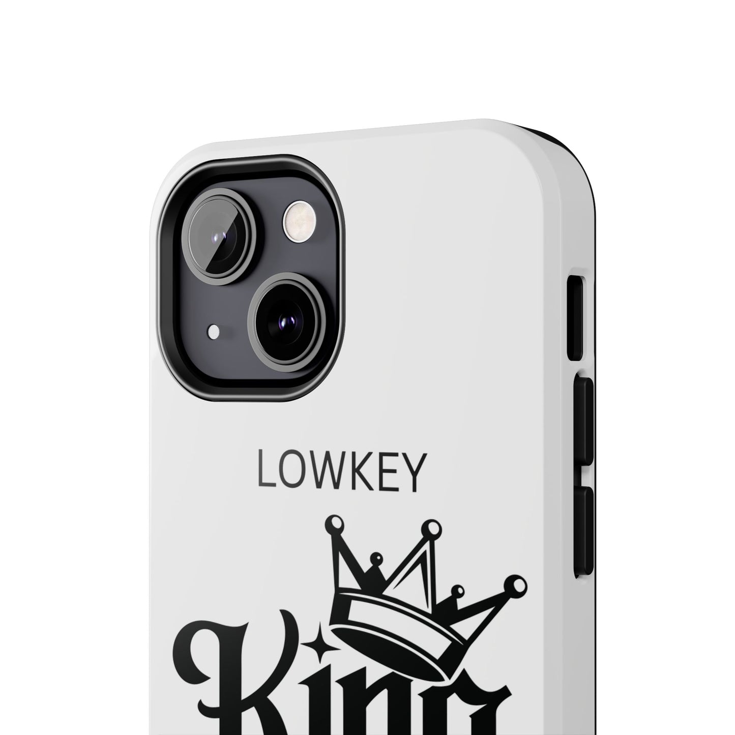 Lowkey King Energy Phone Case — Tough Protective Phone Case