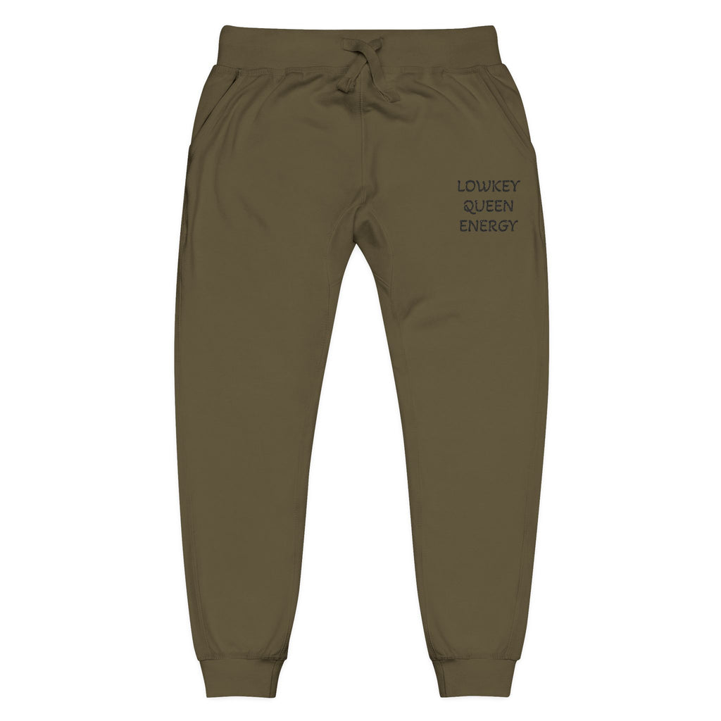 Lowkey Queen Energy- Premium Fleece sweatpants