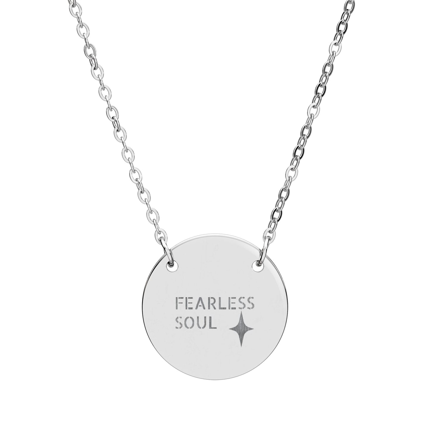Lowkey Adorned "Fearless Soul" necklace