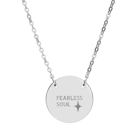 Lowkey Adorned "Fearless Soul" necklace