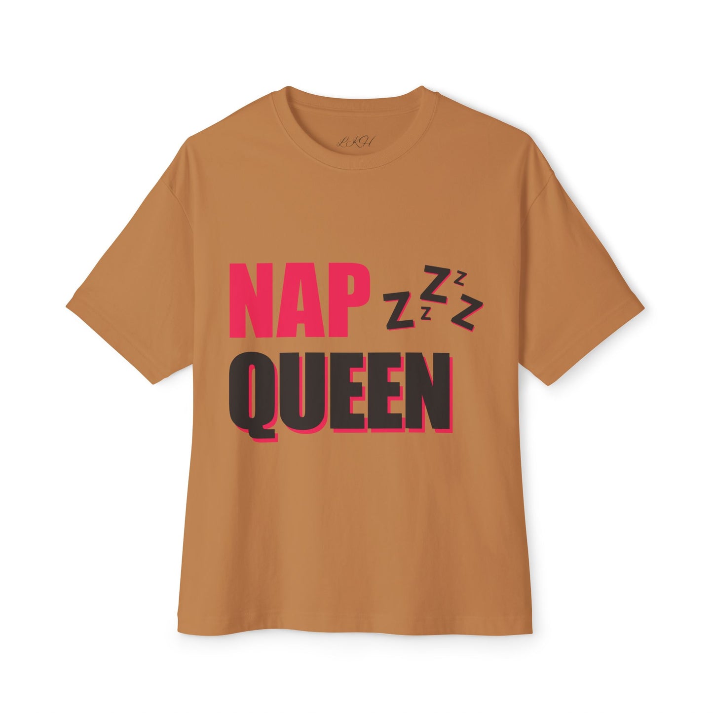 Nap Queen Oversized Tee - Relax Fit Sleep Lovers T-Shirt lowkey healing