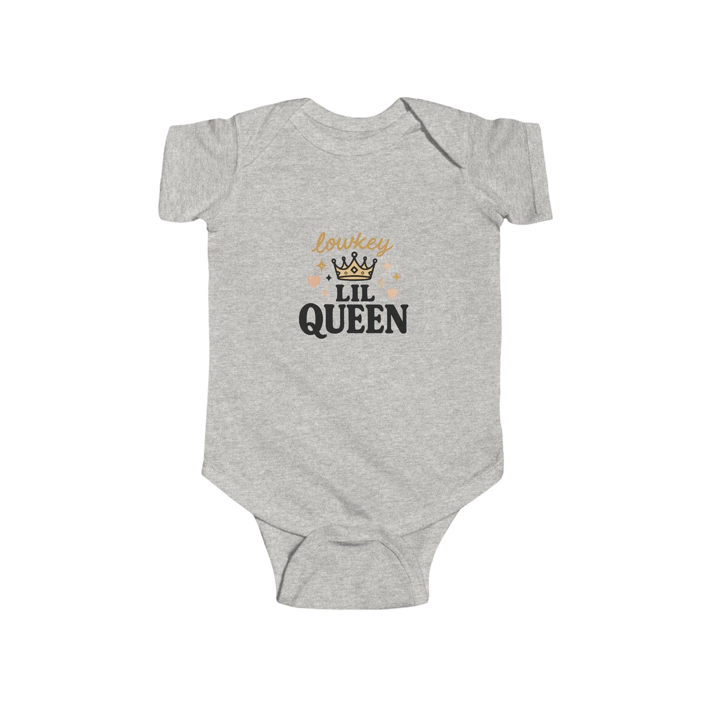 "Lowkey Lil Queen Onesie"