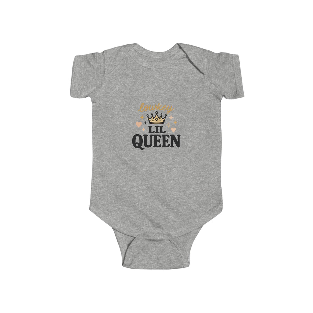 "Lowkey Lil Queen Onesie"