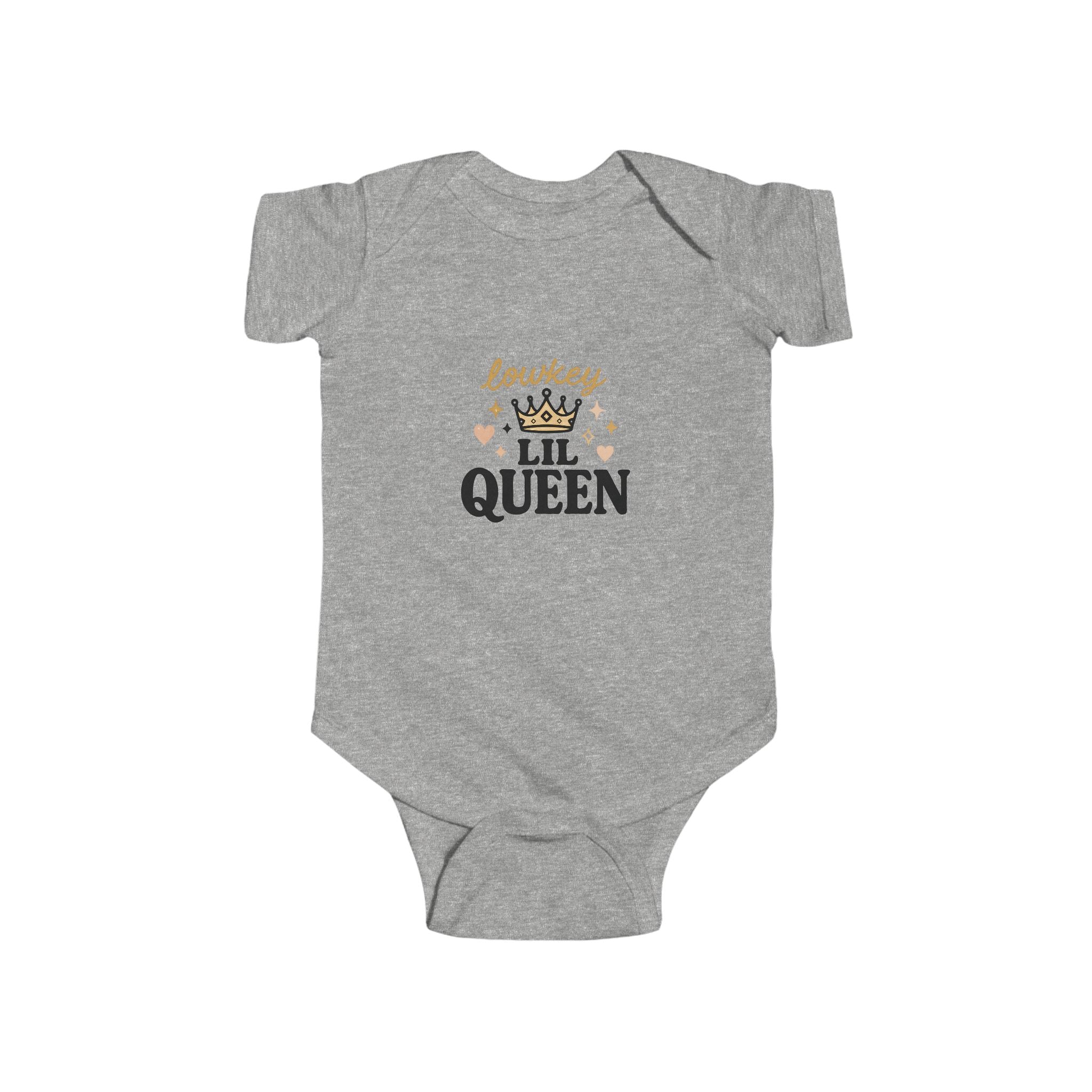 "Lowkey Lil Queen Onesie"