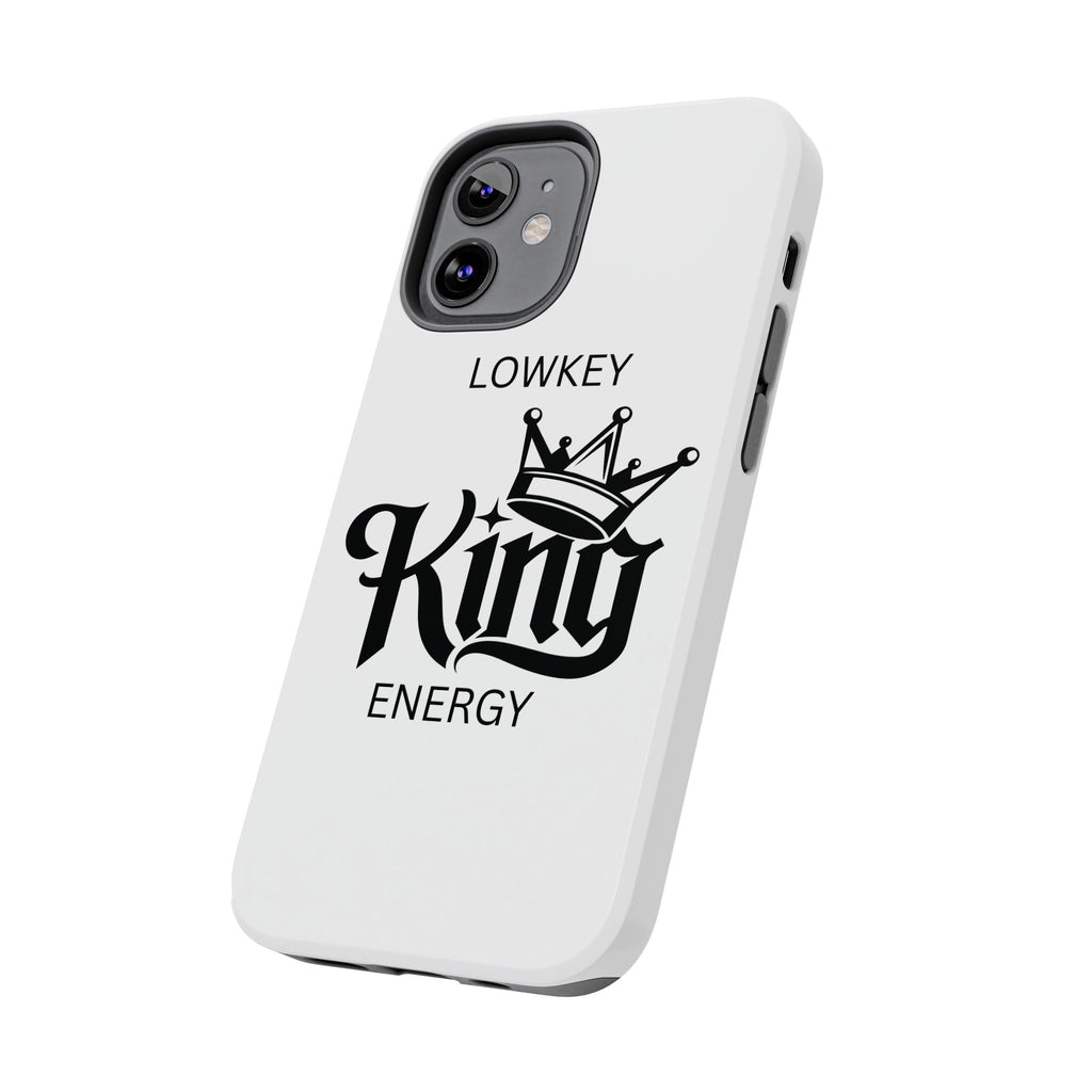 Lowkey King Energy Phone Case — Tough Protective Phone Case