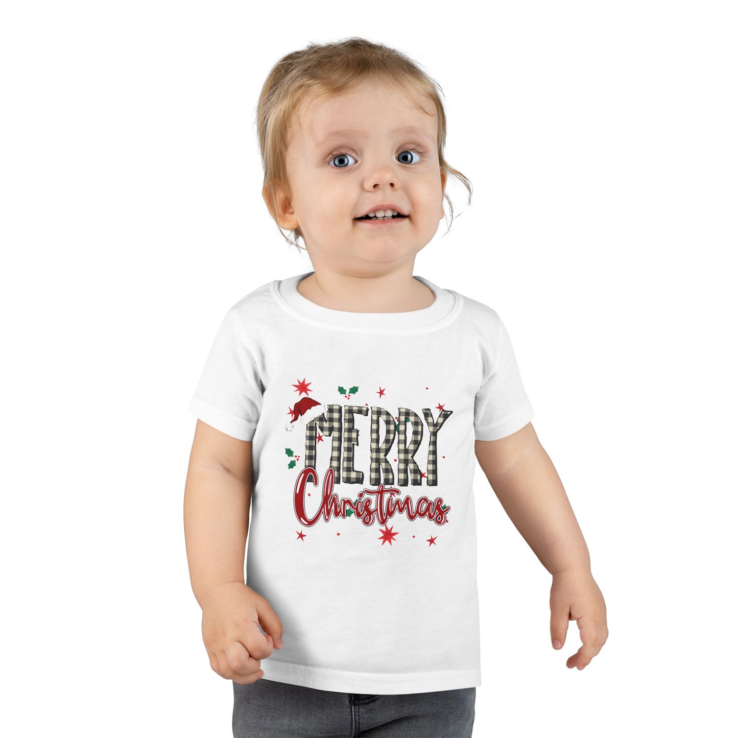 Lowkey Lil' Ones- Merry Christmas toddler Tee