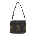Lowkey Healing Signature Crossbody Bag- Black & Gold Everyday Essential Purse
