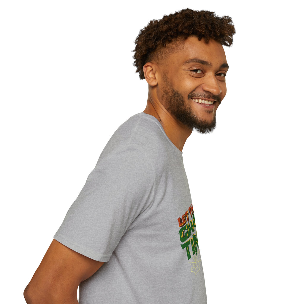 "Let The Ghoul Times Roll-Men's Halloween Tee"
