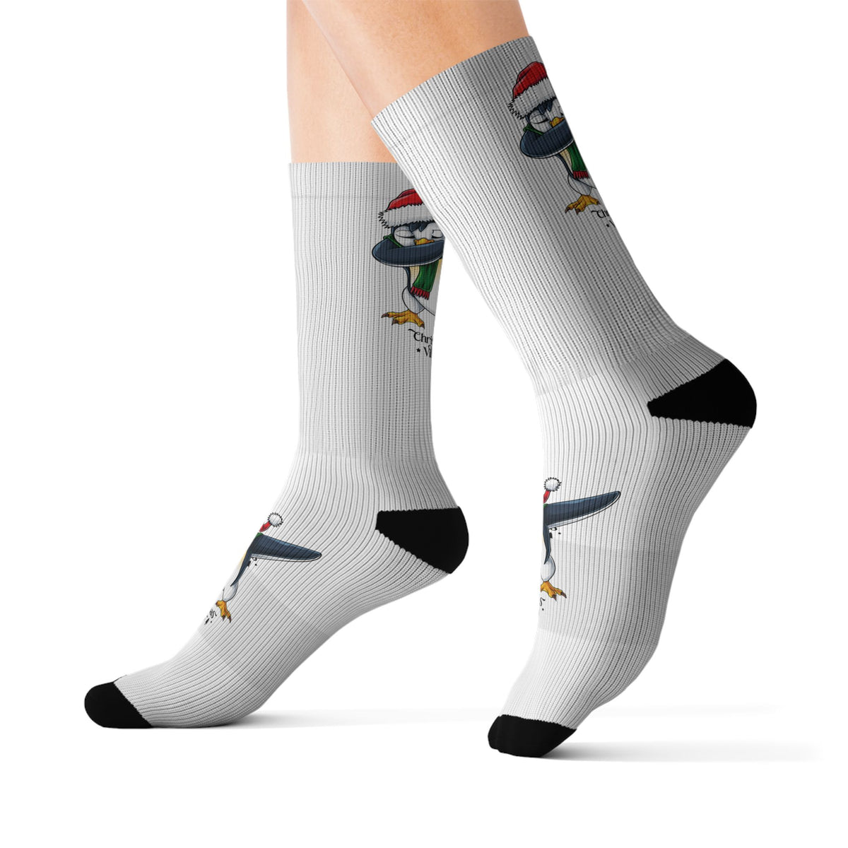Christmas Vibes  Penguin Socks