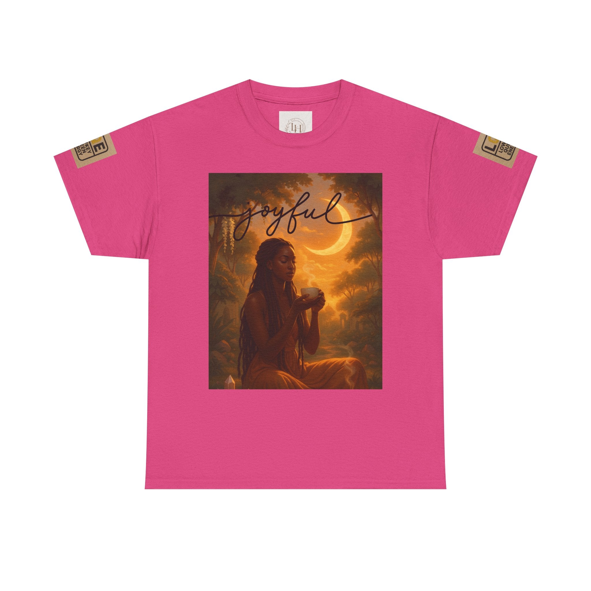 LOWKEY QUEEN TEE- GRACEFOL.GROUNDED. GLOWING