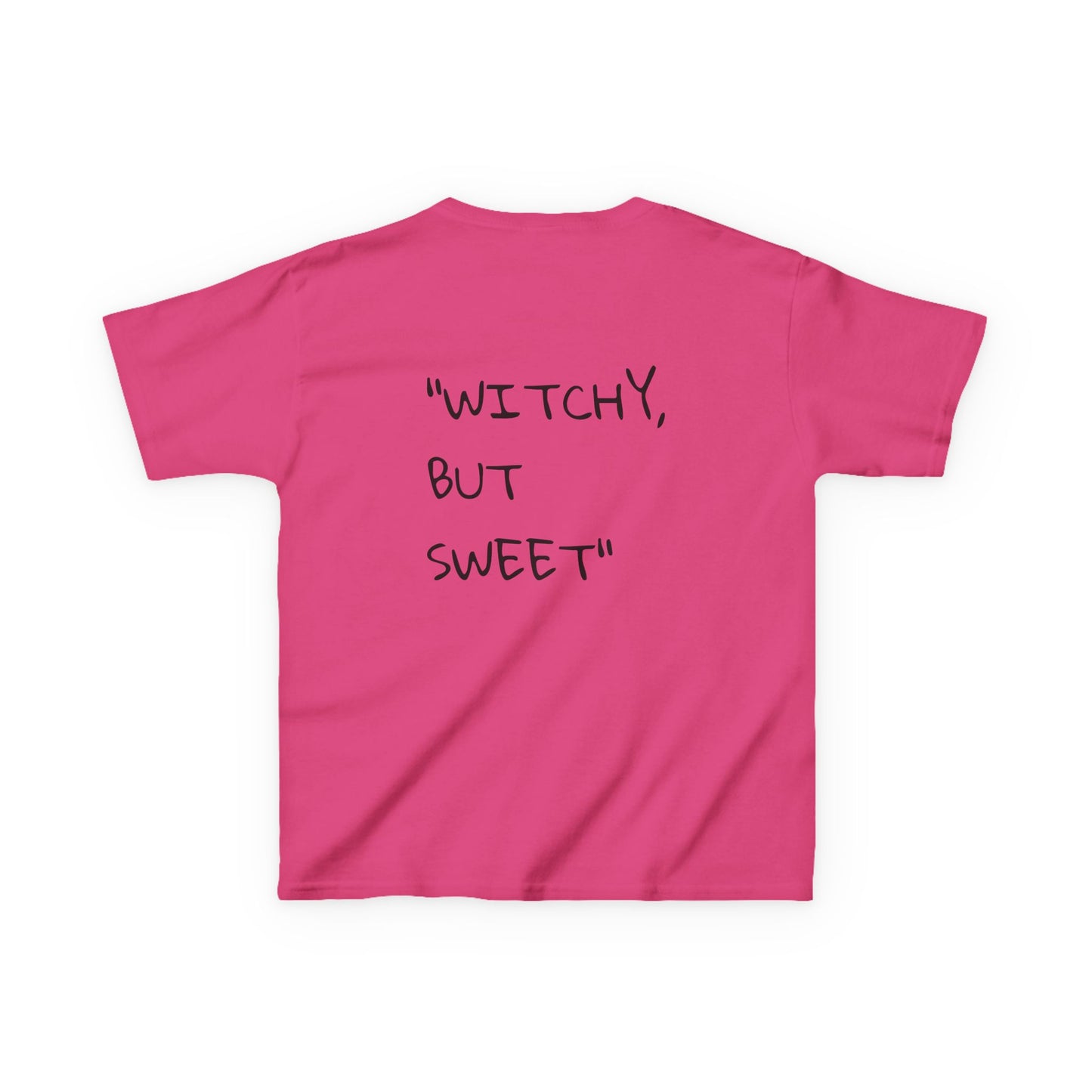 "witchy But Sweet" Kids Halloween Tee- Lowkey Lil' Ones Collection
