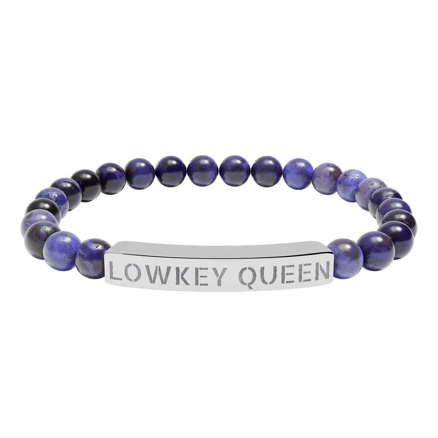 Lowkey Queen Beaded Bracelet