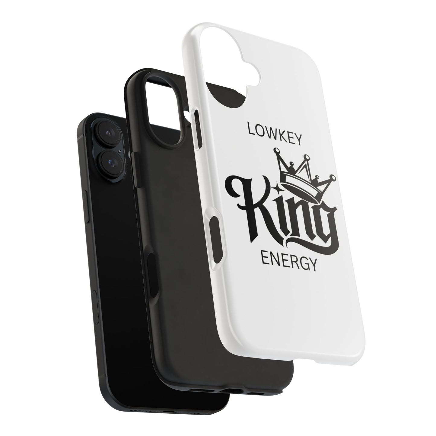 Lowkey King Energy Phone Case — Tough Protective Phone Case