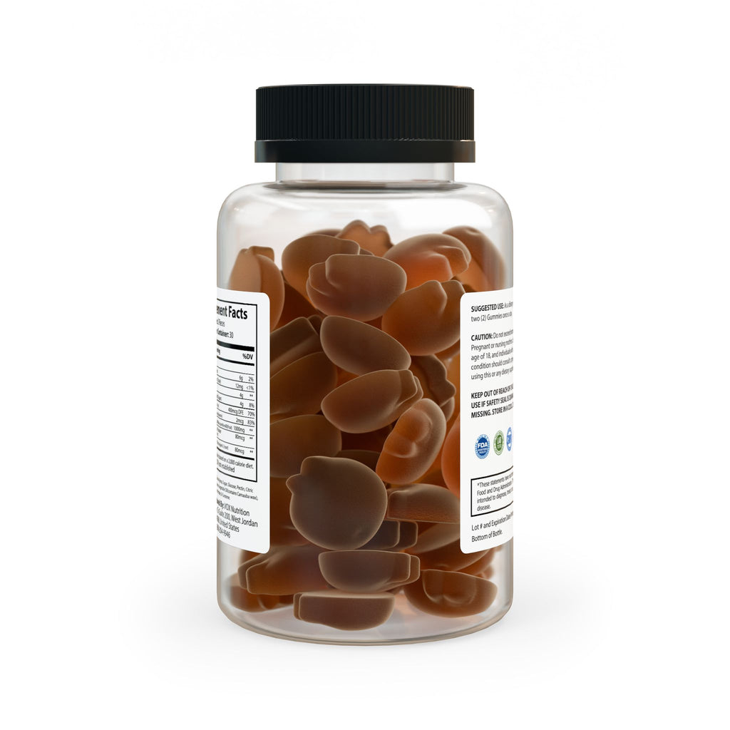Lowkey Healing Apple Cider Vinegar Gummies -Daily Wellness Support (60 Gummies)