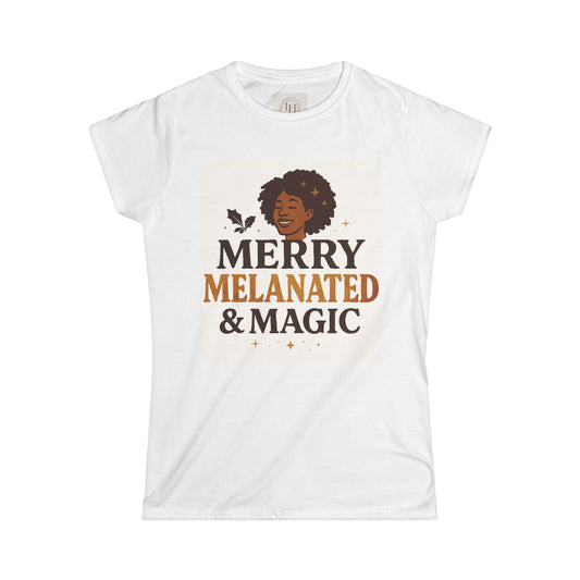 Merry Melanated & Magic Women's Tee