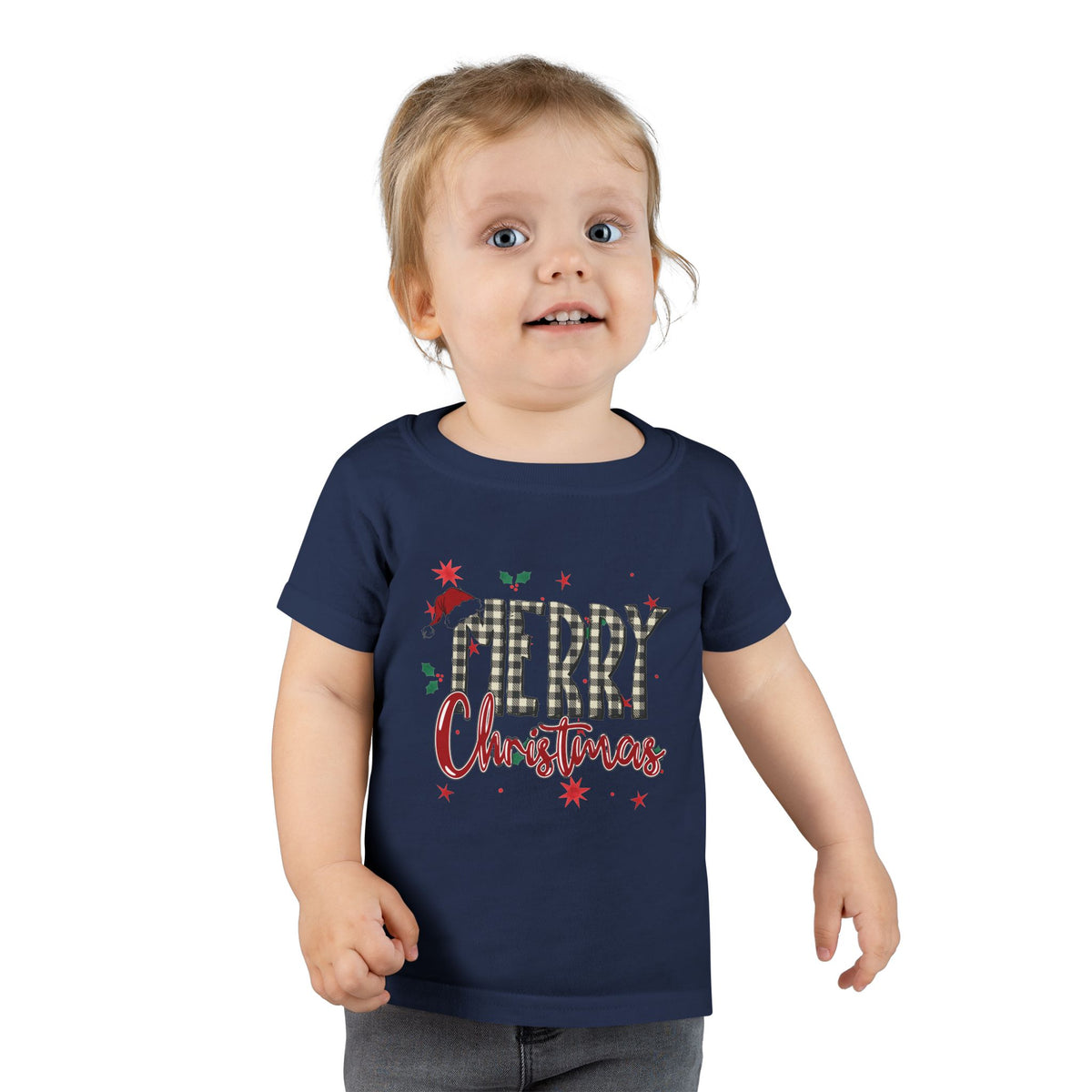 Lowkey Lil' Ones- Merry Christmas toddler Tee