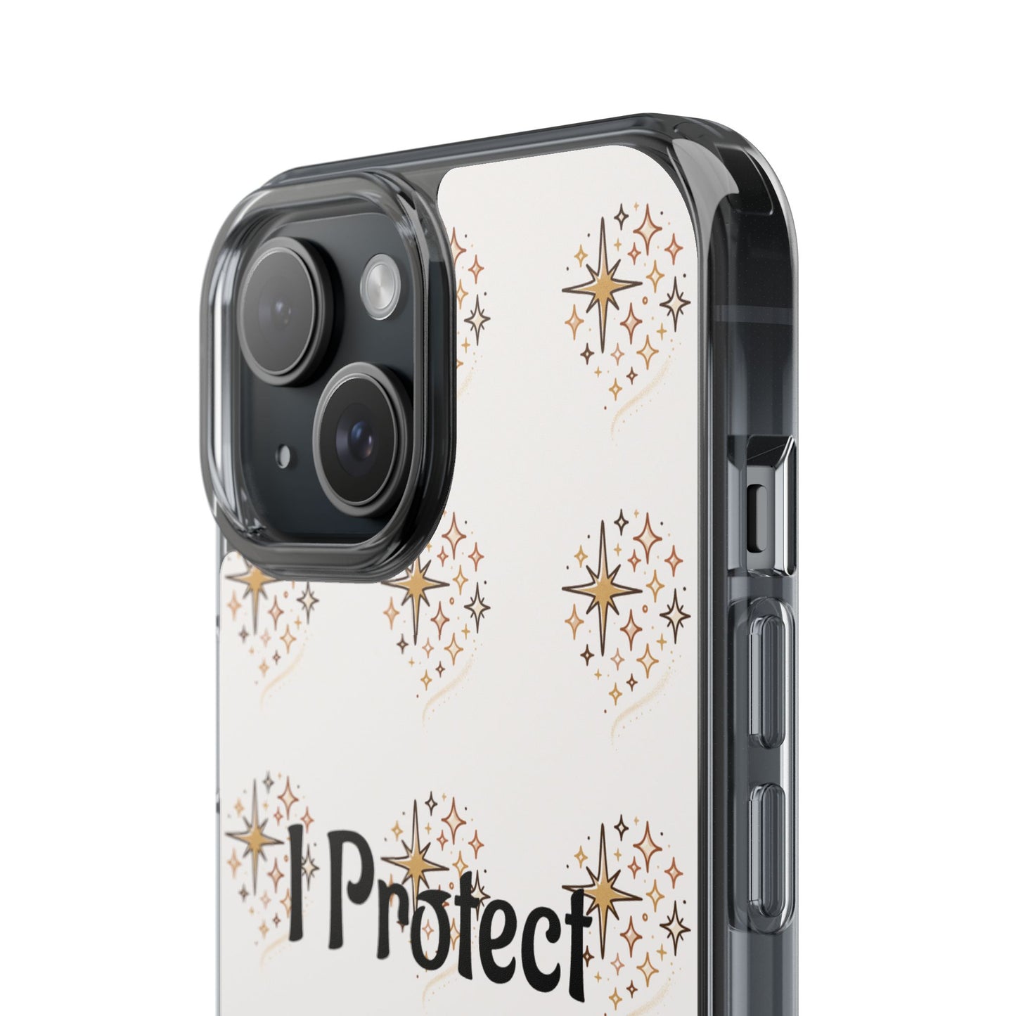 Protect My Peace Clear Impact-Resistant Phone Case