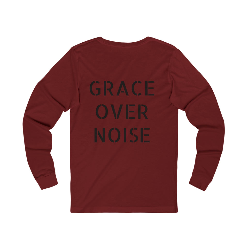 Grace Over Noise- Women's Long Sleeve Tee