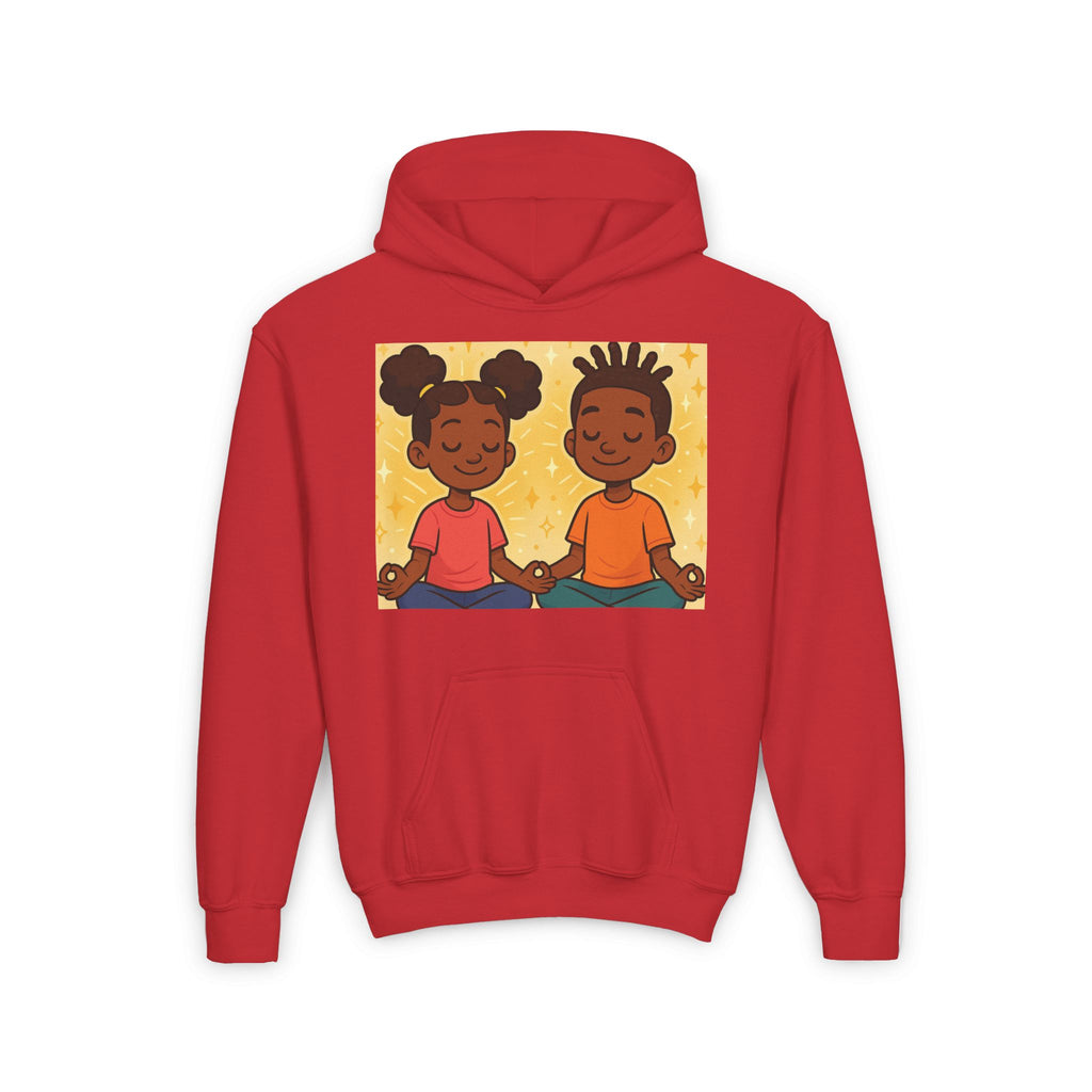 Lowkey Healing Mindfulness Kids Hoodie | Rising Royalty Sweatshirt | Gifts for Children | Yoga Apparel | Meditation Gear | Cozy Youth Sweatshirt | [...]